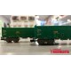 Ealos wagons, green version, RENFE