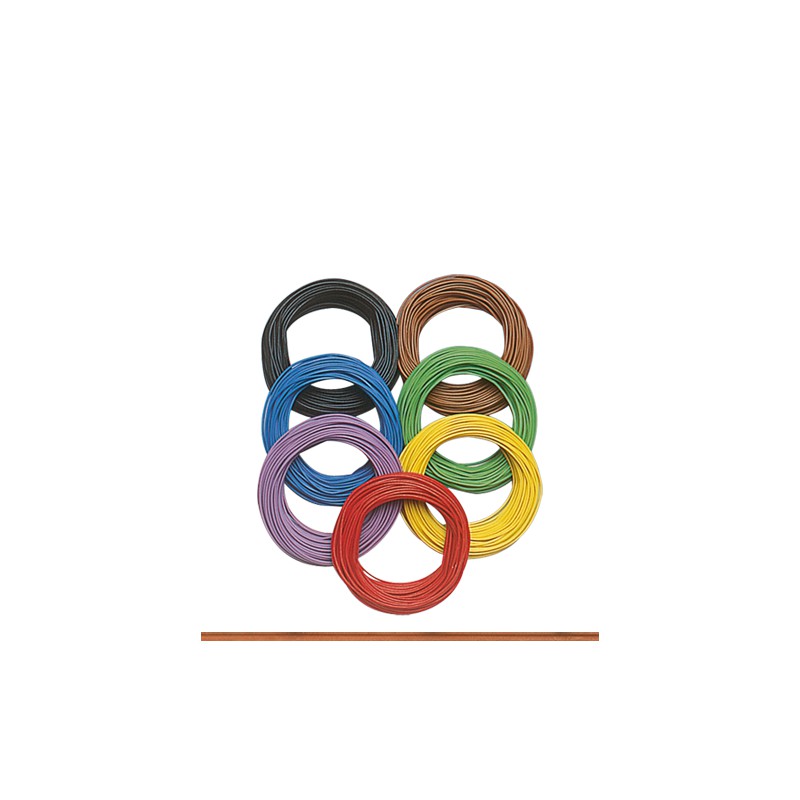 Cable verde de 0.08 mm².