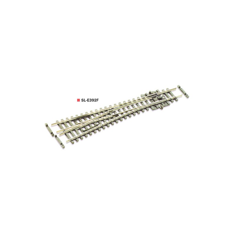 Desvío corto de izquierda electrofrog. PECO SL-E392F Desvío corto de izquierda electrofrog. PECO SL-E392F
