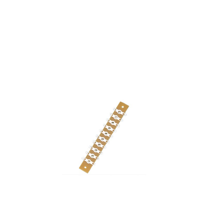 Regleta para soldaduras, 72 mm.