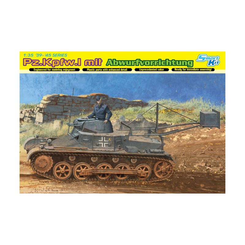 Pz.Kpfw.I with Abwurfvorrichtung. Pz.Kpfw.I with Abwurfvorrichtung.