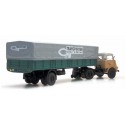 DAF, canvas cover semitrailer. ARTITEC 487.021.02