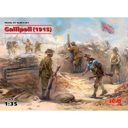Batalha de Gallipoli, 1915.