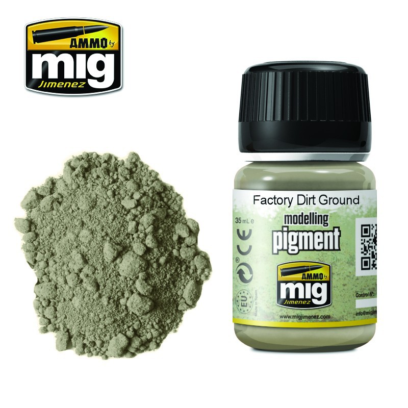 Pigment - Factory dirt ground. 35 ml. Pigment - Factory dirt ground. 35 ml.