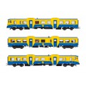 Automotor diésel 592 "azul/amarillo", RENFE.