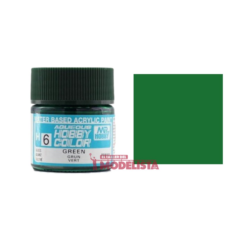 Verde 10 ml. Gunze Sangyo. HOBBY COLOR H006