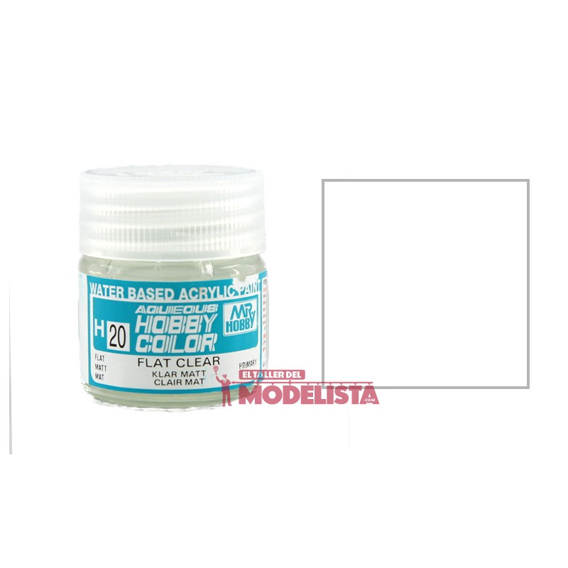 Barniz mate 10 ml. Gunze Sangyo. HOBBY COLOR H020