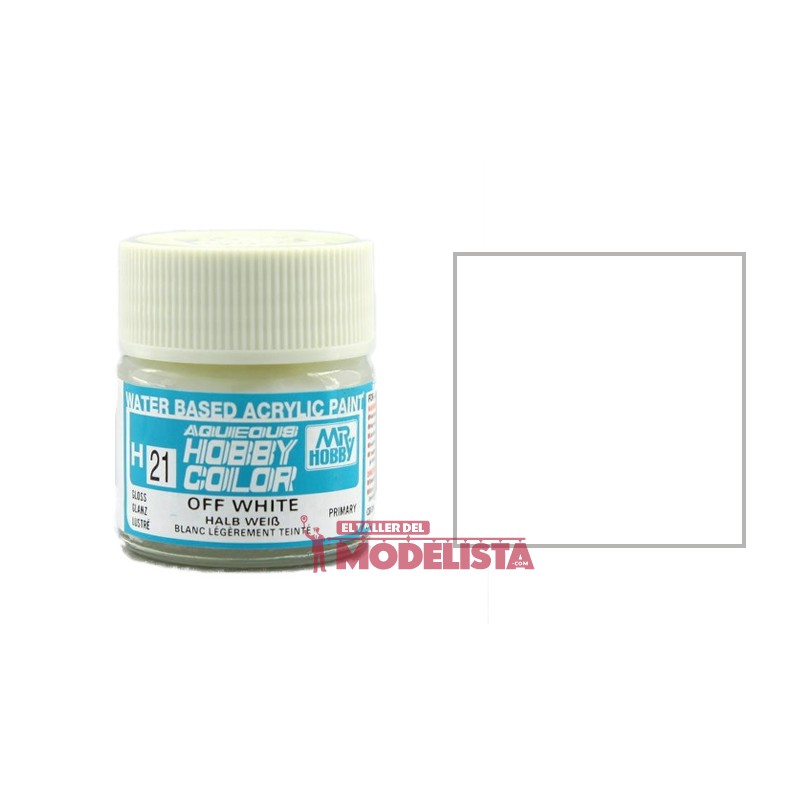 Blanco medio 10 ml. Gunze Sangyo. HOBBY COLOR H021