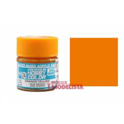 Orange yellow 10 ml. Gunze Sangyo. HOBBY COLOR H024