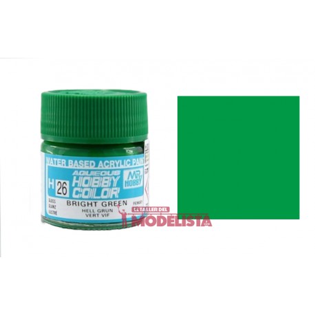 Verde claro 10 ml. Gunze Sangyo. HOBBY COLOR H026
