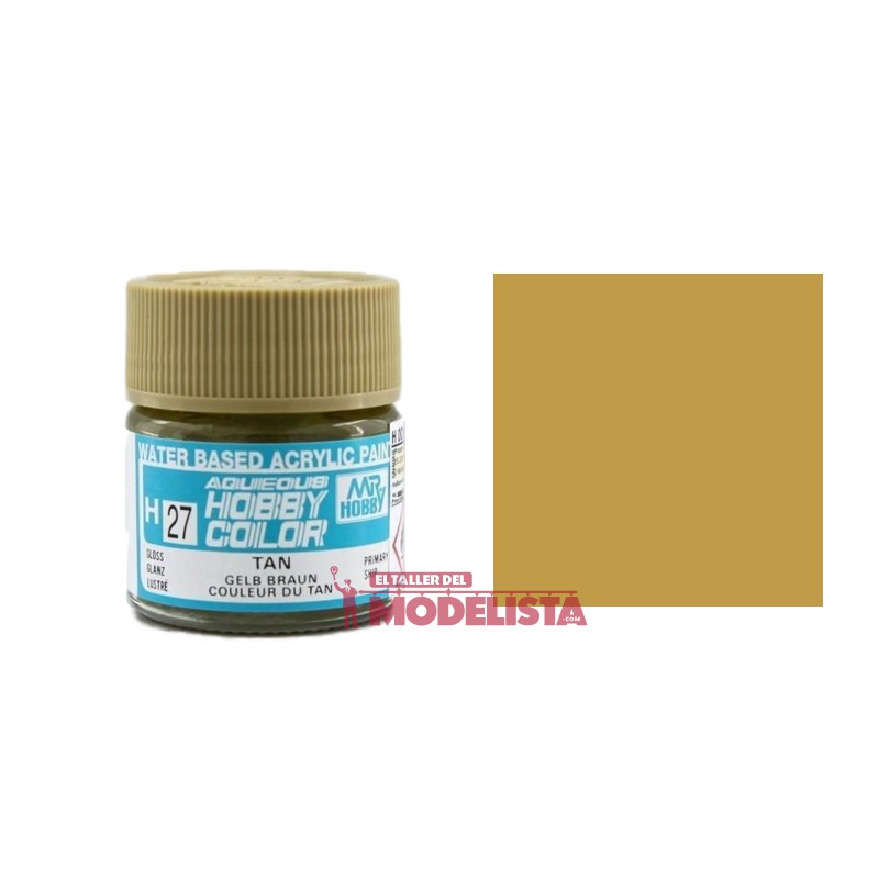 Brown 10 ml. Gunze Sangyo. HOBBY COLOR H027