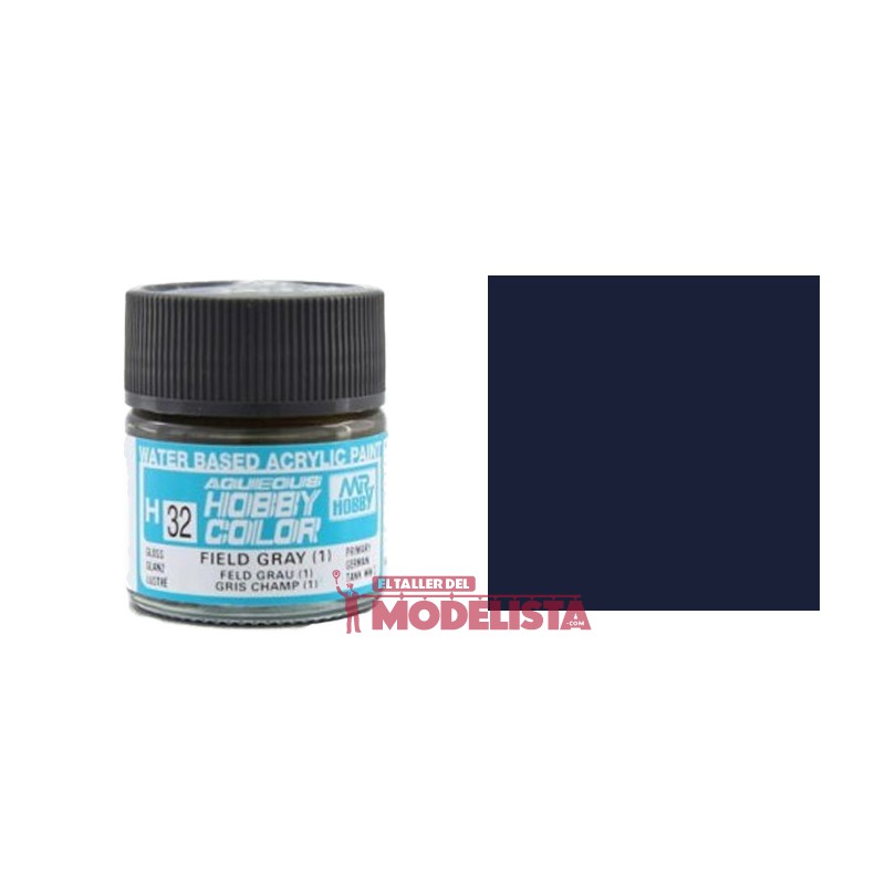 Field gray 10 ml. Gunze Sangyo. HOBBY COLOR H032 Field gray 10 ml. Gunze Sangyo. HOBBY COLOR H032