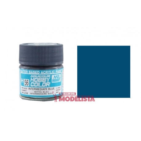 Intermediate blue 10 ml. Gunze Sangyo. HOBBY COLOR H056