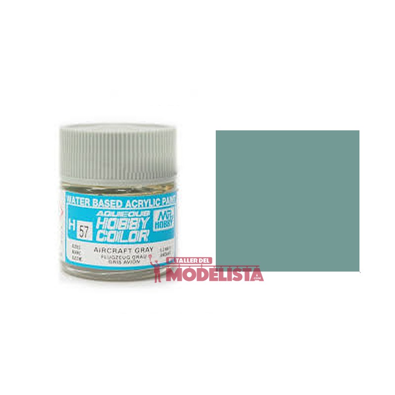 Aircraft gray 10 ml. Gunze Sangyo. HOBBY COLOR H057