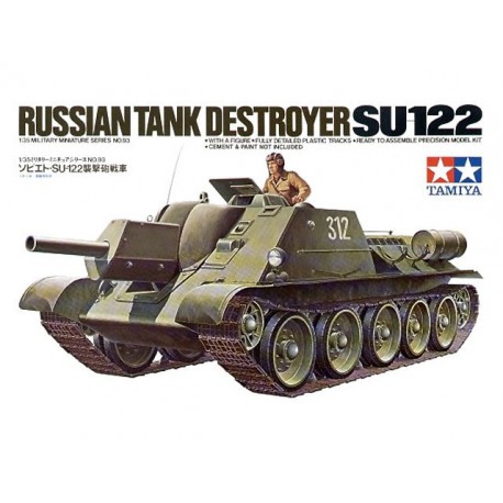 ISU-122 russian tank destroyer.