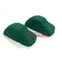 Wagon load: Two VW cars w/ green canvas. Wagon load: Two VW cars w/ green canvas.