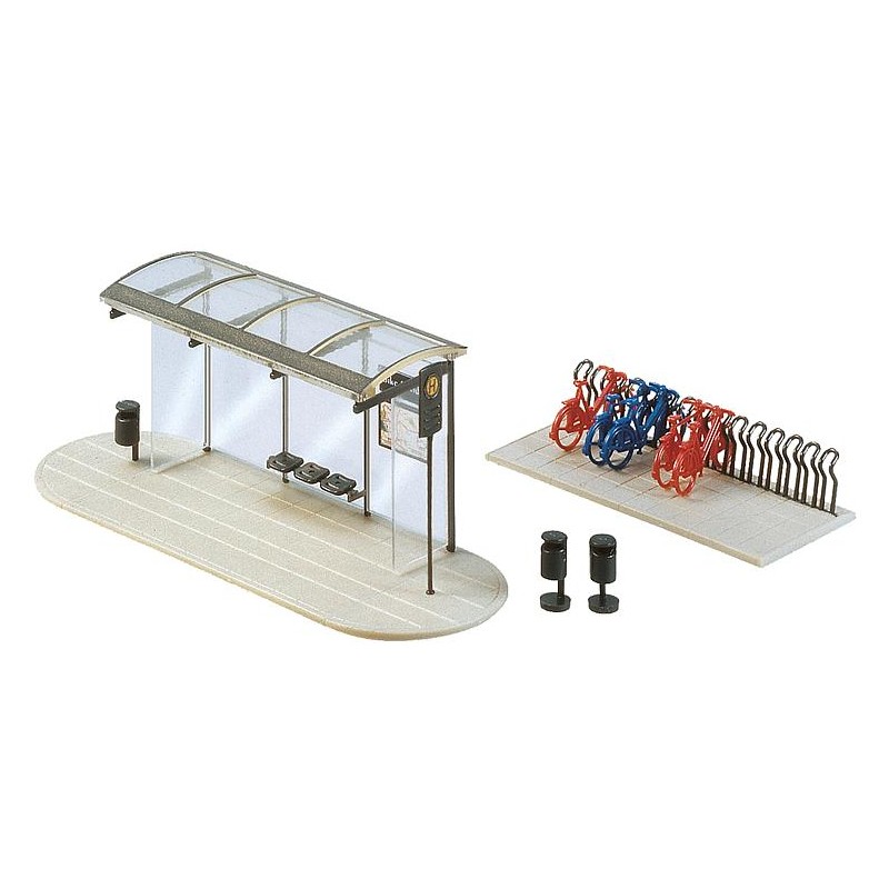 Paradas de autobus. FALLER 180553
