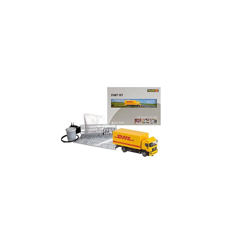 Car System Start-Set DHL lorry. FALLER 161607