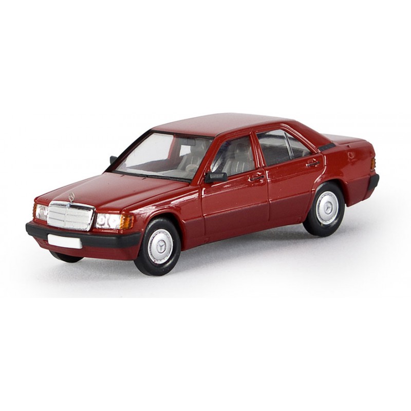 Mercedes Benz 190 E, red. Mercedes Benz 190 E, red.