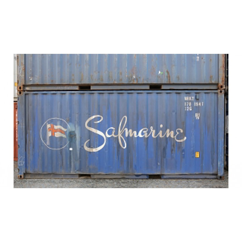Container 20'DV ''Safmarine''. Container 20'DV ''Safmarine''.