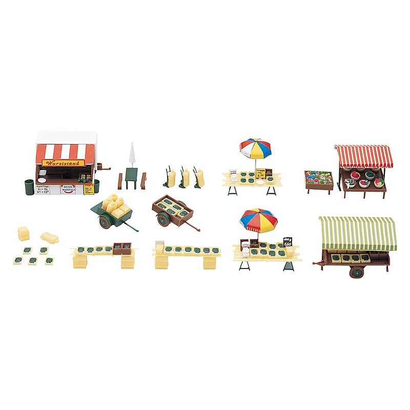 Accesorios de mercado. FALLER 180582 Accesorios de mercado. FALLER 180582