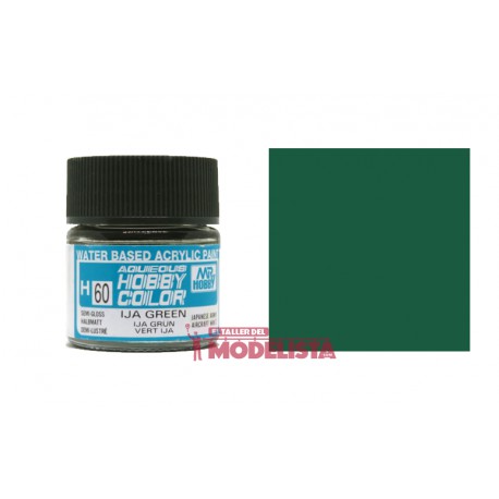 IJA green 10 ml. Gunze Sangyo. HOBBY COLOR H060