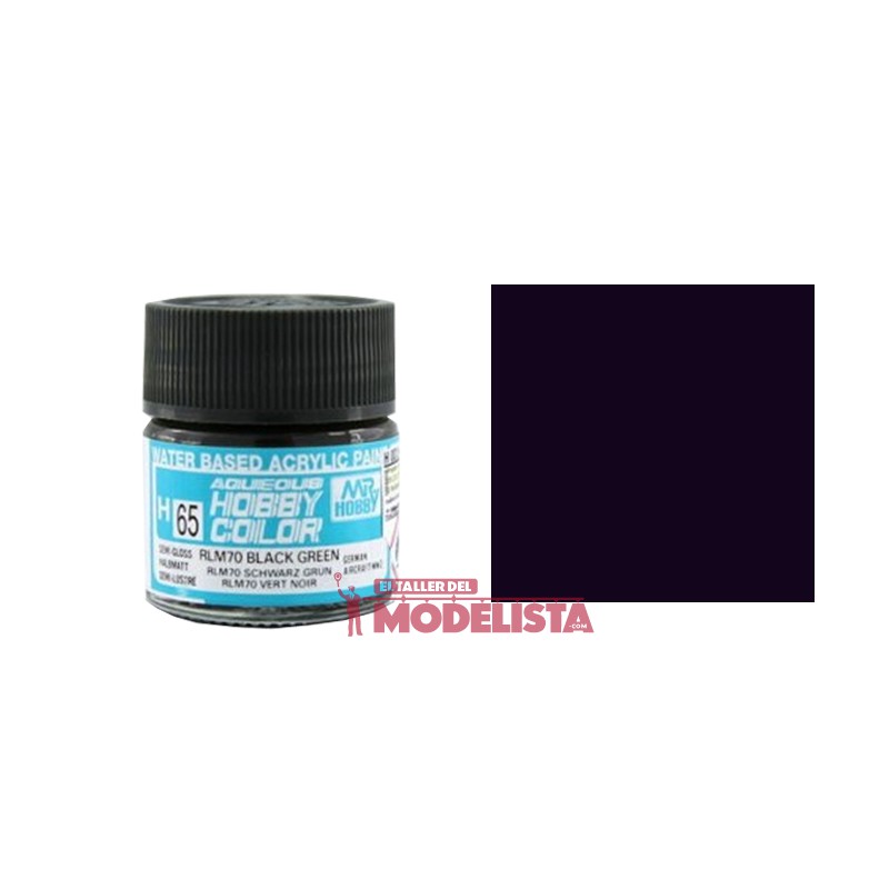 Verde negrizo RLM71 10 ml. Gunze Sangyo. HOBBY COLOR H065
