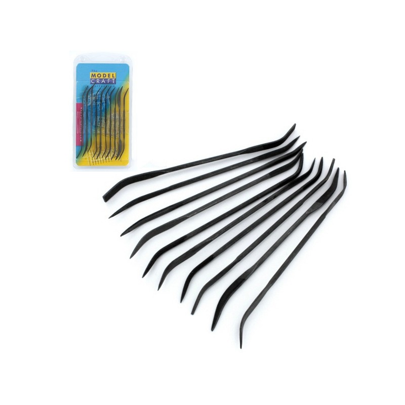 Set of 10 riffler files. MODELCRAFT PFL6003