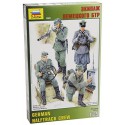 German halftrack crew.