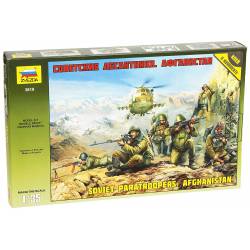Sowjetische Fallschirmjäger, Afghanistan.