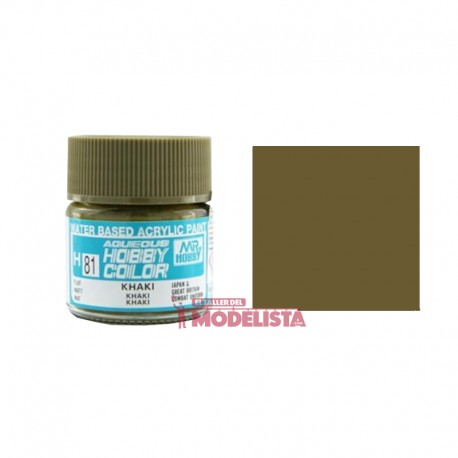 Khaki 10 ml. Gunze Sangyo. HOBBY COLOR H081