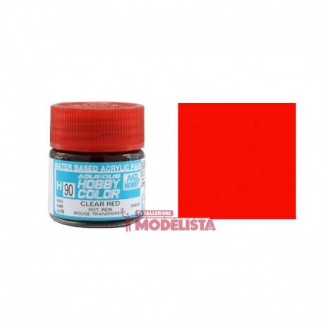 Rojo claro 10 ml. Gunze Sangyo. HOBBY COLOR H090