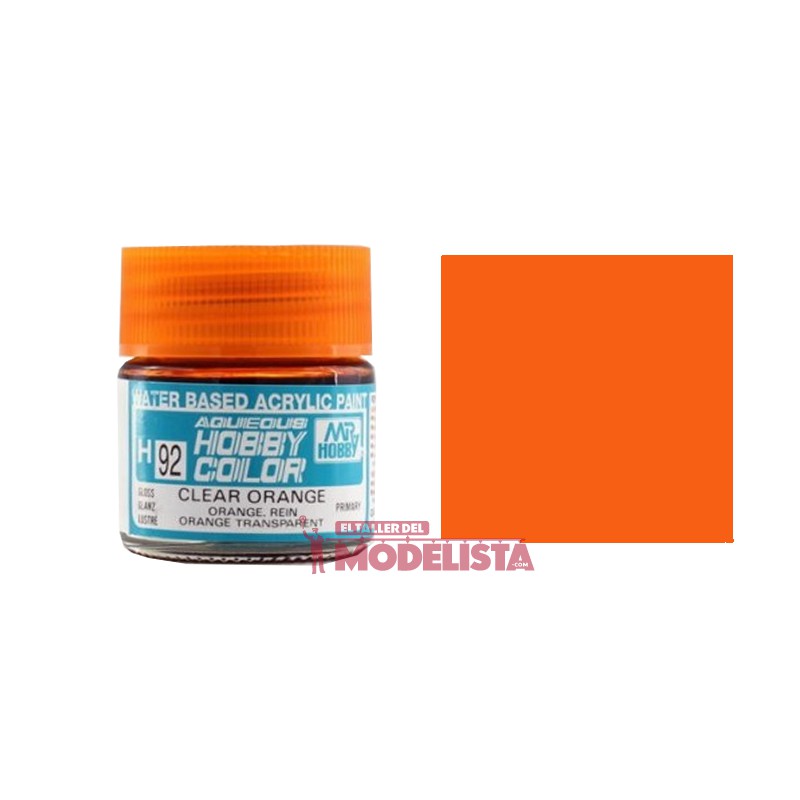 Light orange 10 ml. Gunze Sangyo. HOBBY COLOR H090 Light orange 10 ml. Gunze Sangyo. HOBBY COLOR H090