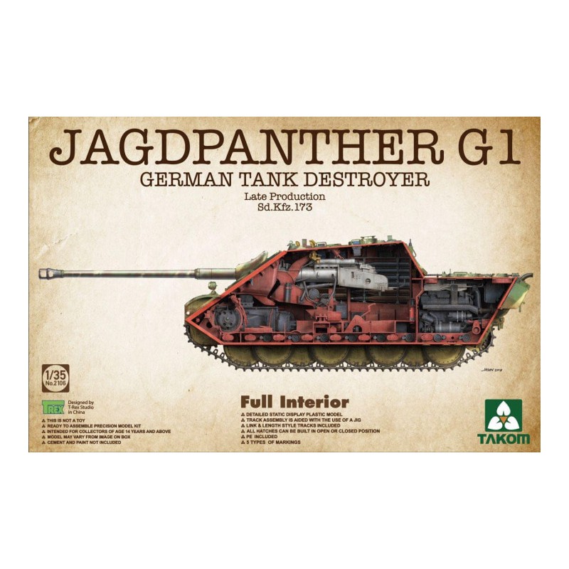 Sd.Kfz.173 Jagdpanther G2. Sd.Kfz.173 Jagdpanther G2.