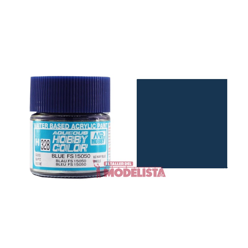 Blue 10 ml. Gunze Sangyo. HOBBY COLOR H328 Blue 10 ml. Gunze Sangyo. HOBBY COLOR H328