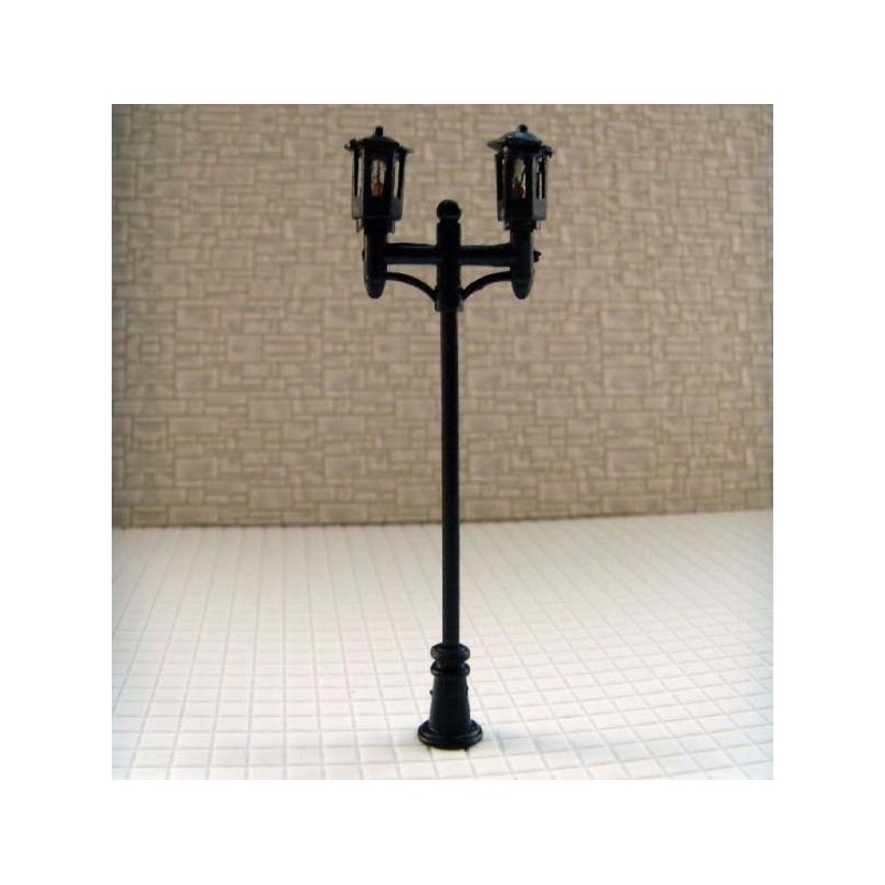 10 Farolas de doble luz. H206