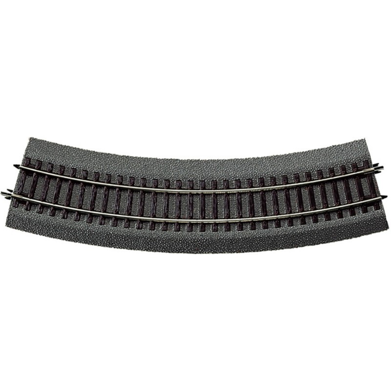 Vía curva R3 420 mm. 30 grados. Vía curva R3 420 mm. 30 grados.
