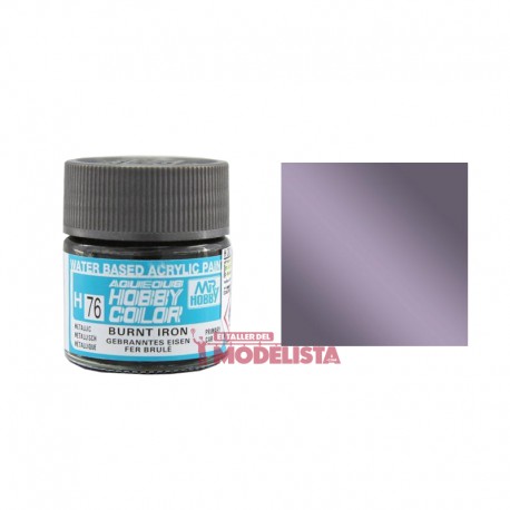 Burnt iron 10 ml. Gunze Sangyo. HOBBY COLOR H076