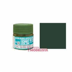 Field green 10 ml. Gunze Sangyo. HOBBY COLOR H340