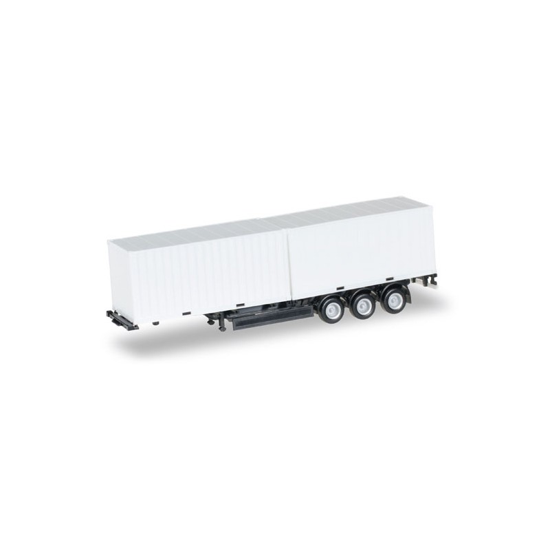 Containerchassis Krone with 2 x 20 ft.