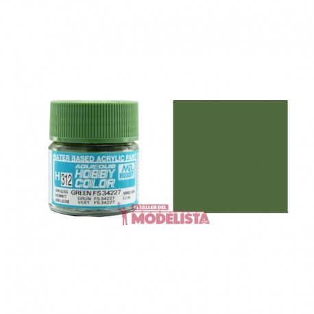 Green FS34227 10 ml. Gunze Sangyo. HOBBY COLOR H312