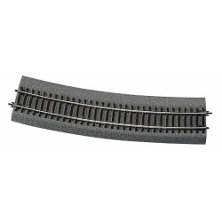 Chenille courbe R10 888 mm. 15 degrés.
