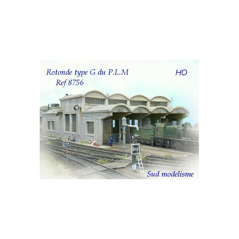PLM engine shed type. PN SUD MODELISME 8765