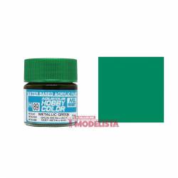 Vert métallisé 10 ml. Gunze Sangyo.
