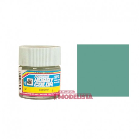 Oxide green 10 ml. Gunze Sangyo. HOBBY COLOR H461