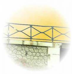 Guardrail for bridge.
