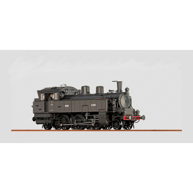 Locomotora de vapor BR T5, NORD. Locomotora de vapor BR T5, NORD.