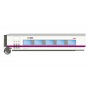 Train "Elipsos" restaurant coach TC6, RENFE-SNCF.