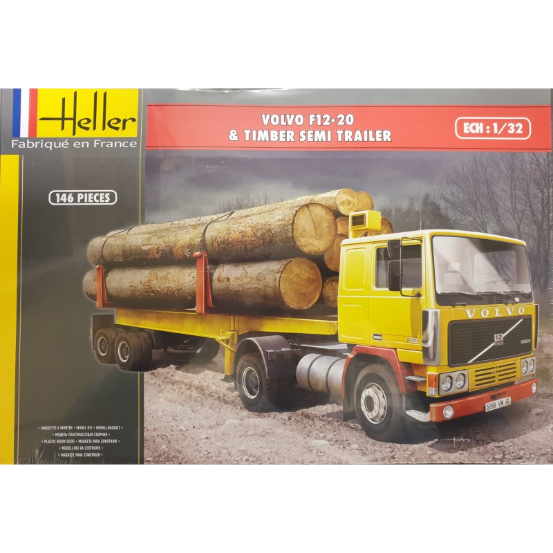 Volvo F12-20 con semitrailer Volvo F12-20 con semitrailer