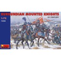Burgundian mounted knights. Burgundian mounted knights.